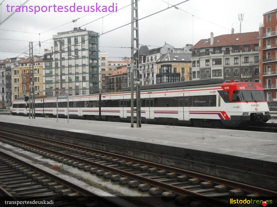 446 entrando en Bilbao-Abando