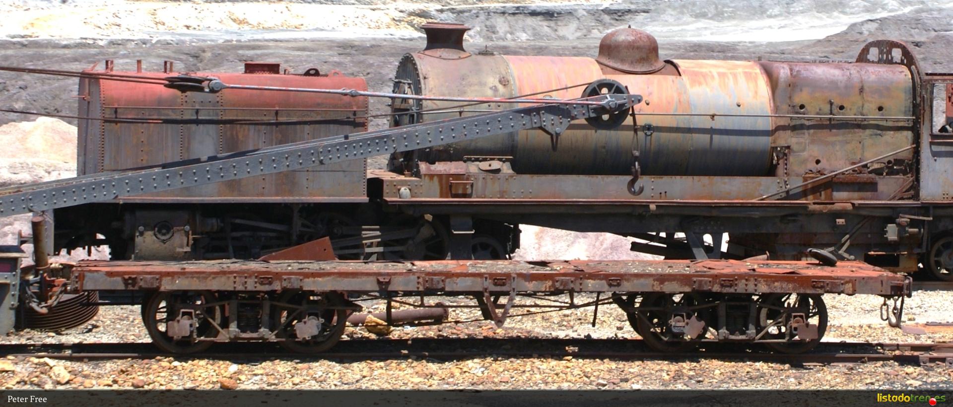 Rio Tinto plataformas de bogie, Las Zarandas