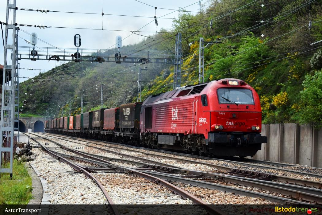 6006 Takargo en Pajares