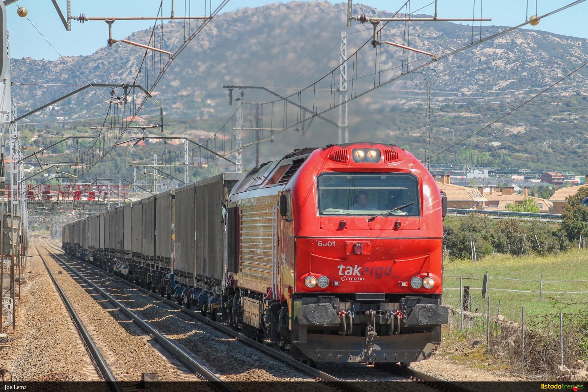 6001 Takargo por San Yago