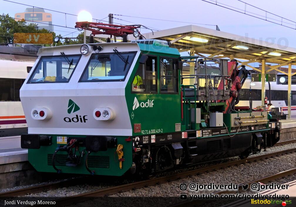 Dresina Cometi CMT 300 I-TG 419 en Figueres