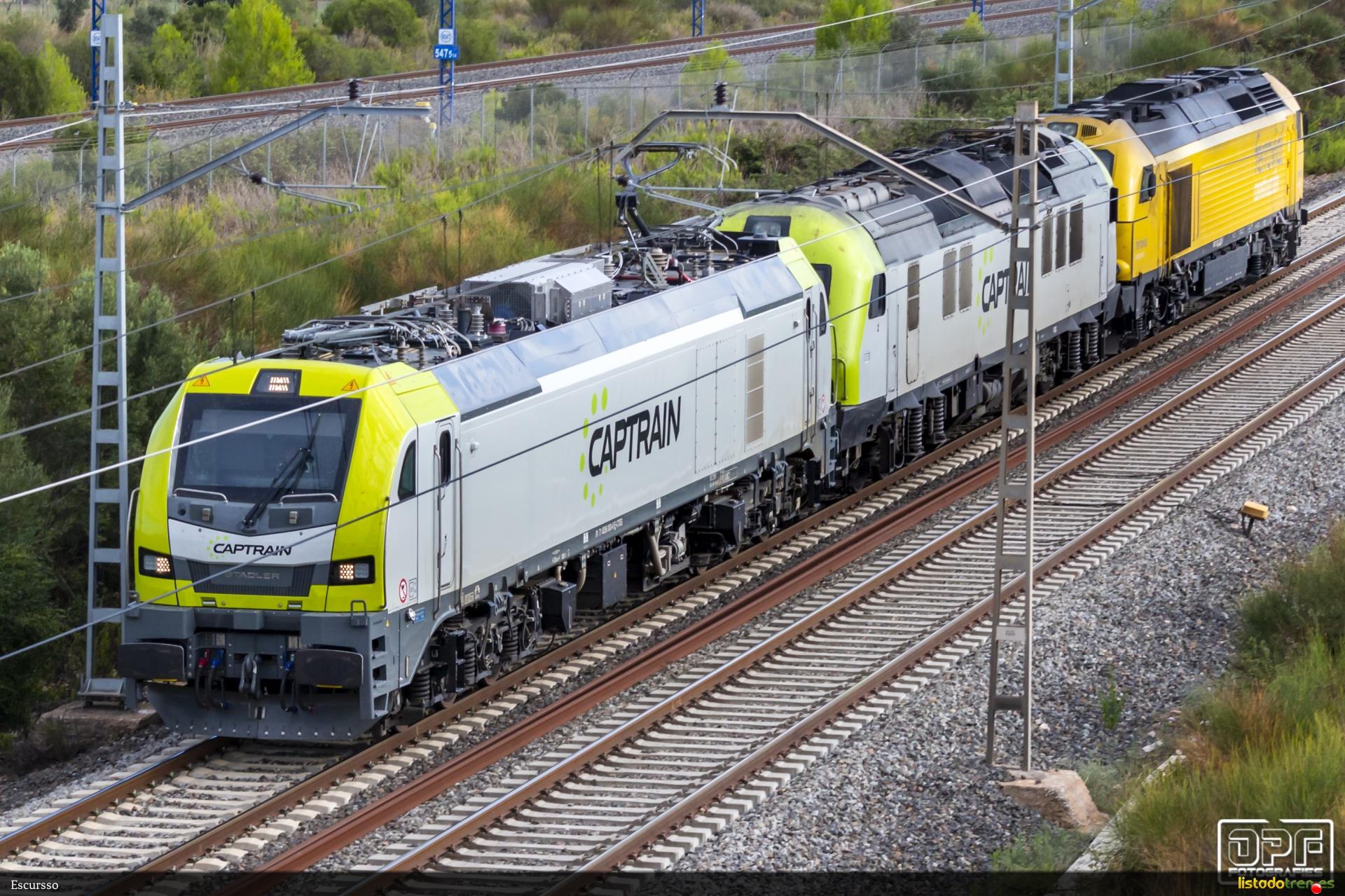 Traslado de locomotoras