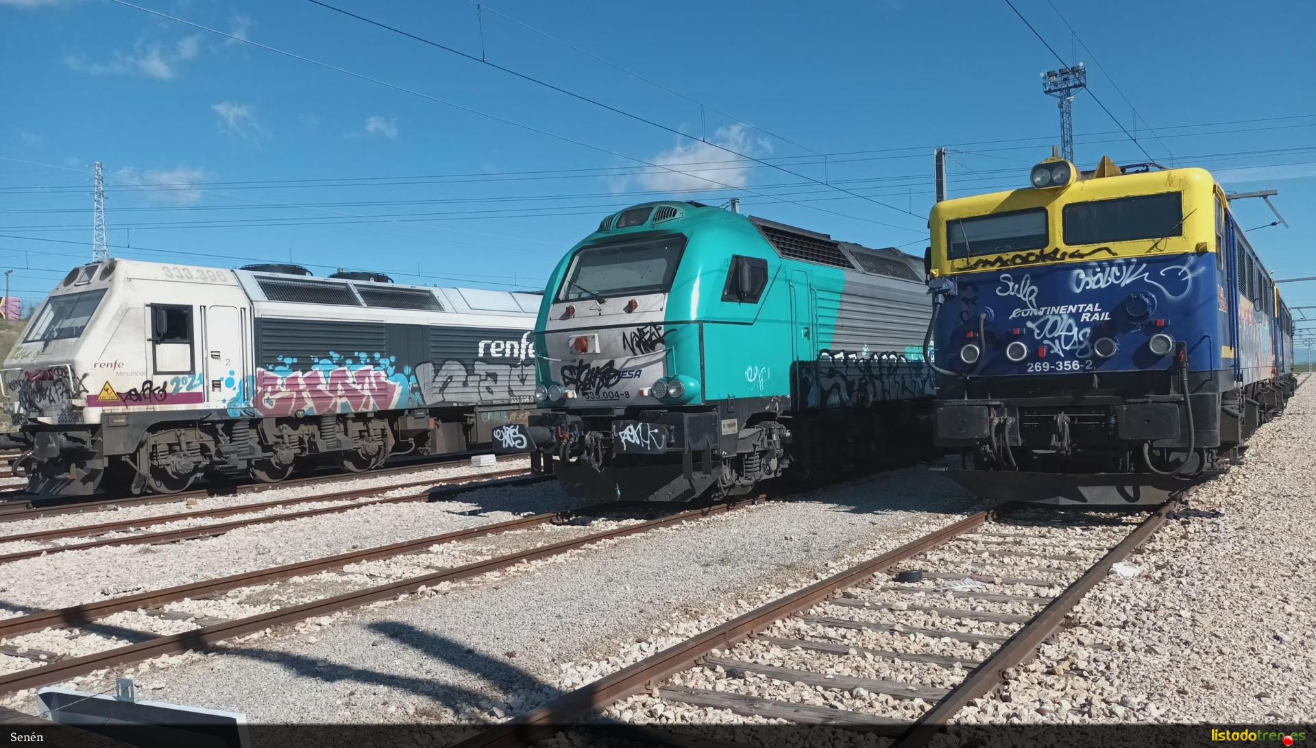 269-356 Continental Rail. 2023, 335-004 Transfesa 