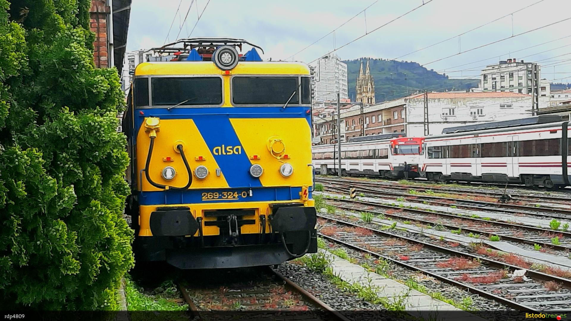 Maniobras del expreso del Nervión