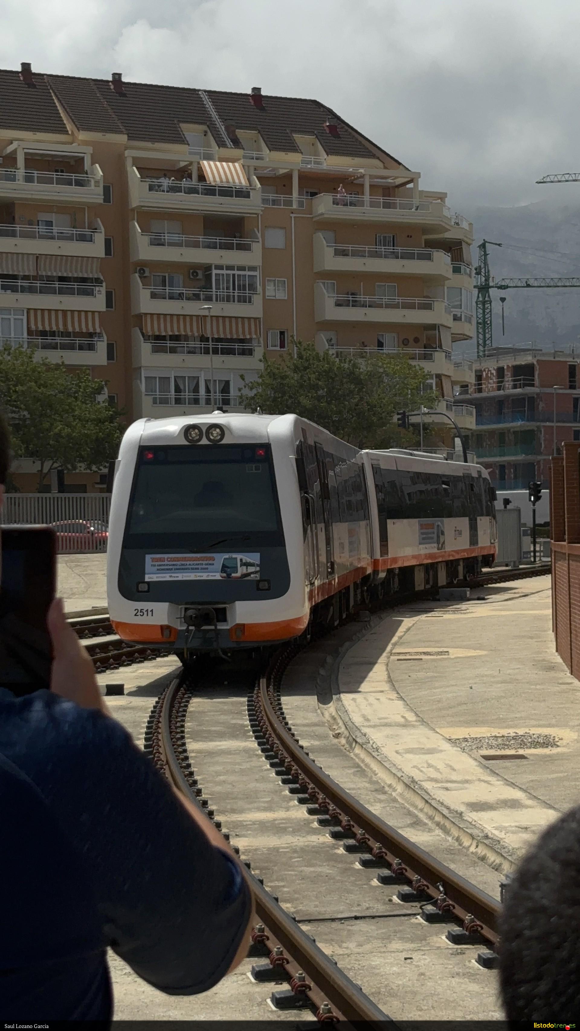 Serie 2511-2512 Entrando a Denia