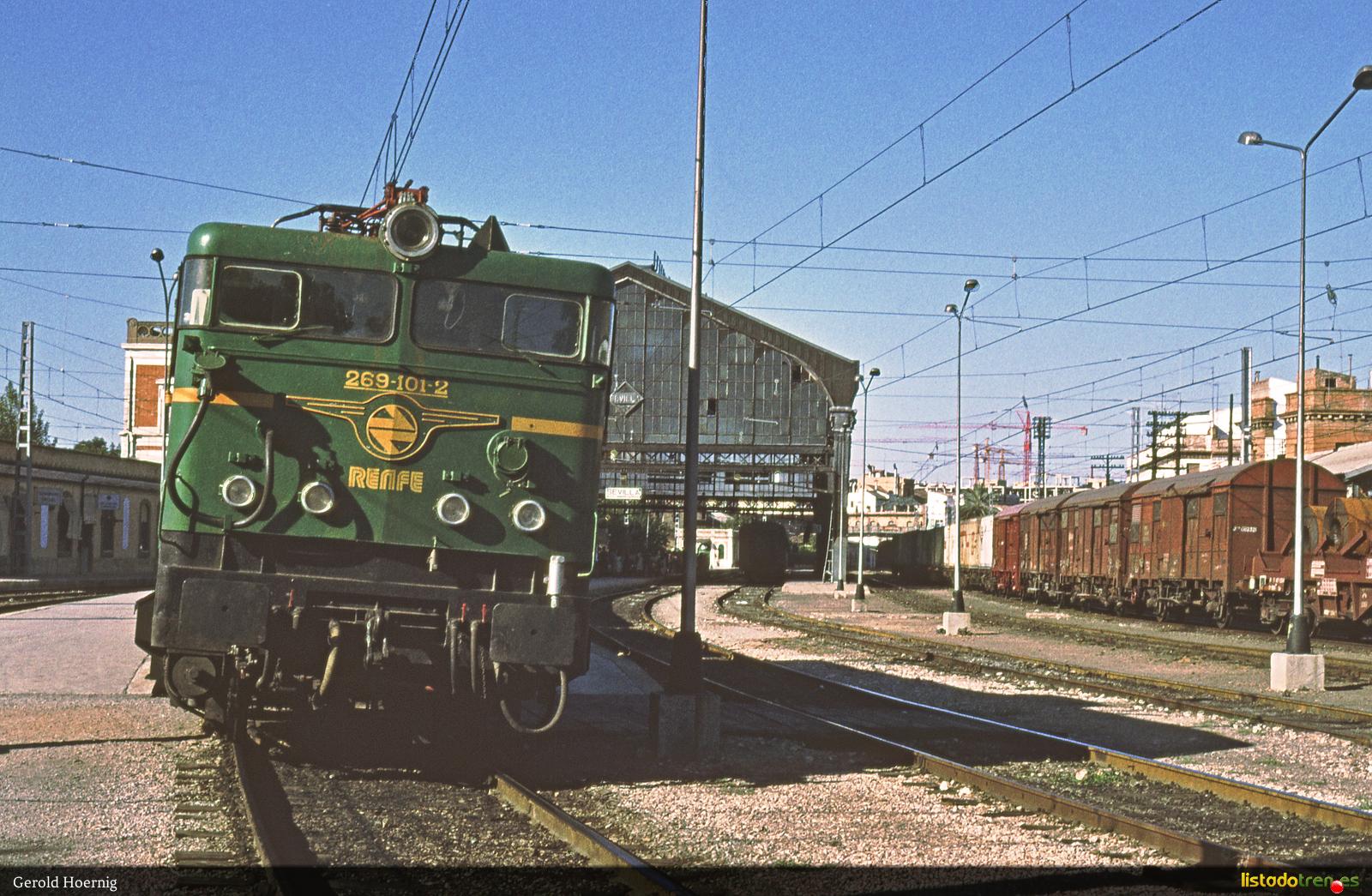 269 101 verde en Sevilla SB, 1981-10