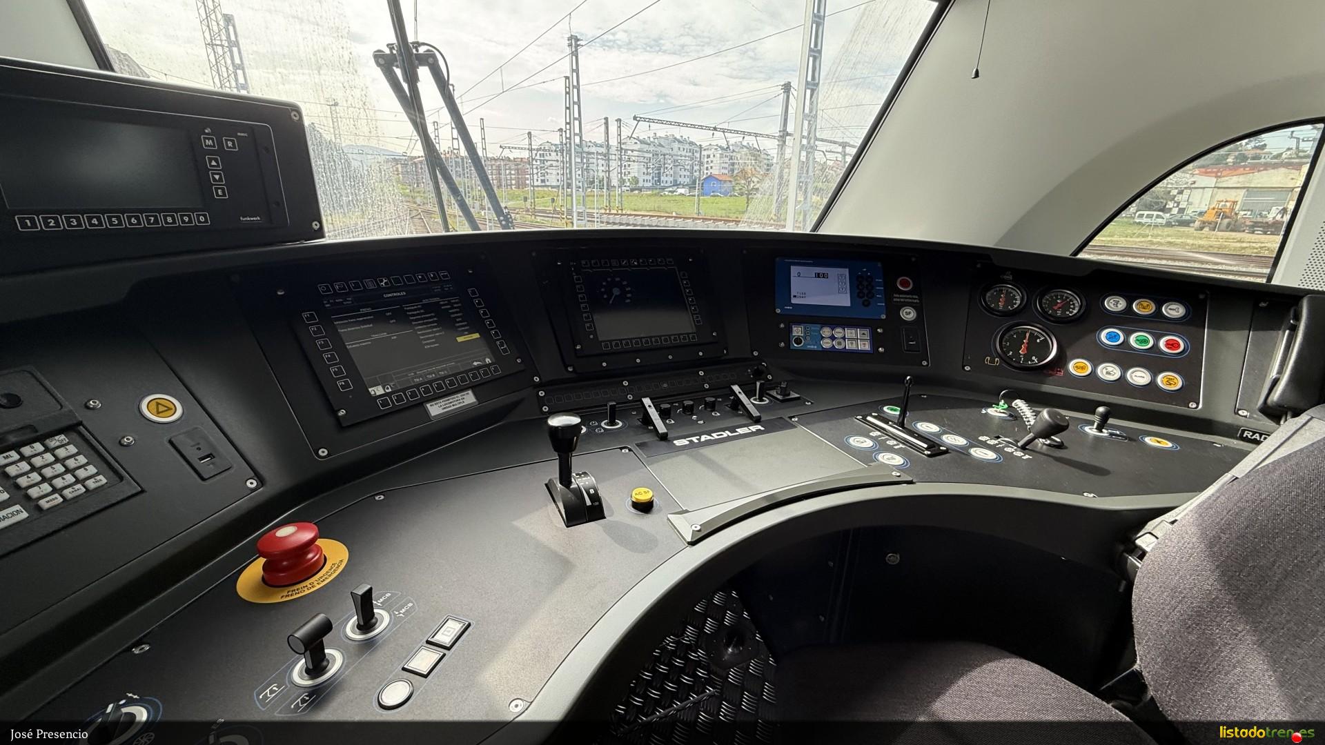 Cabina Locomotora Renfe S/256-102