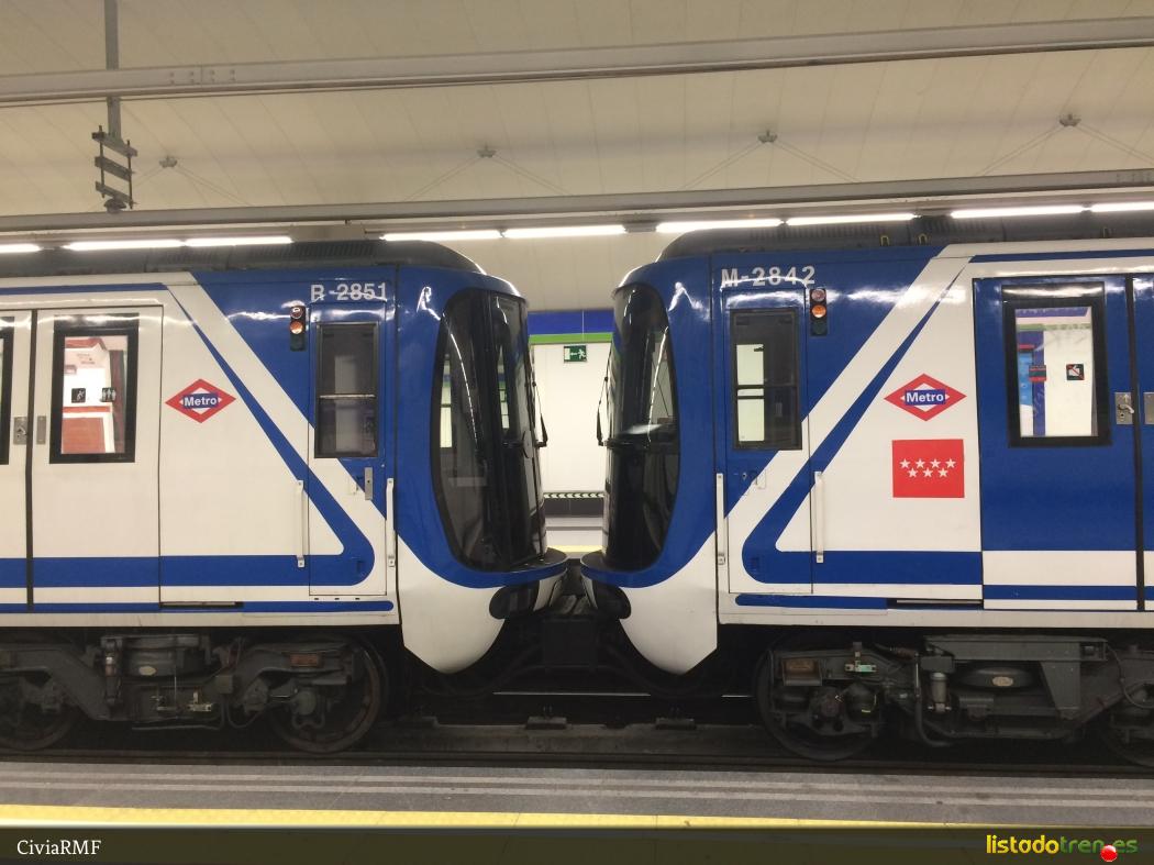 Metro unidad 2851