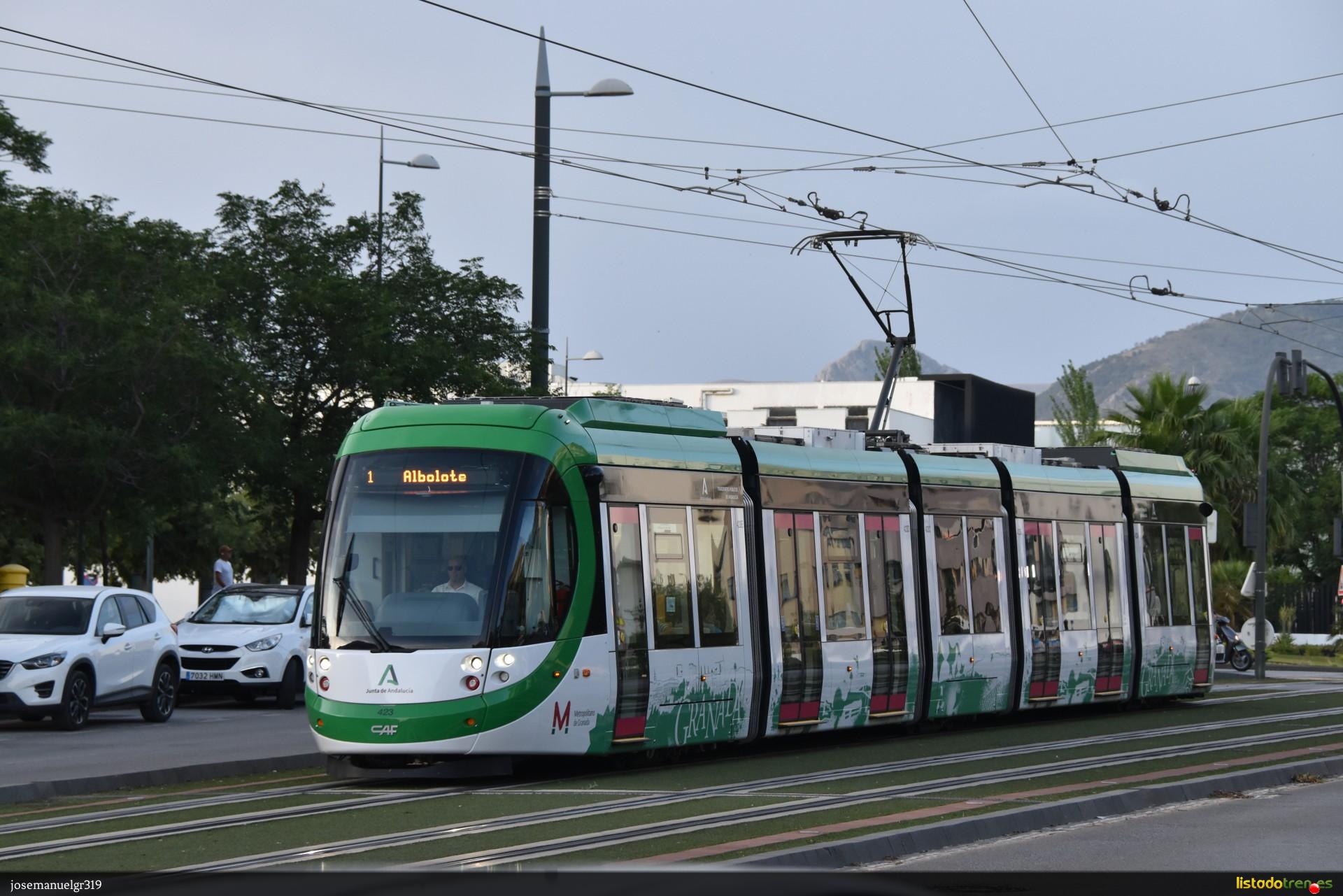 Unidad 423 Metro Granada