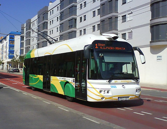 Trolebús TRAM Castellón